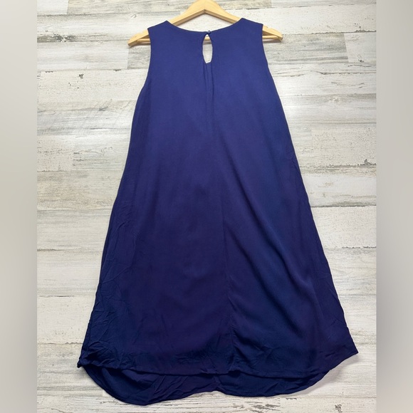 Maurices Sleeveless Embroidered Boho Summer Dress Large Coastal Resort Beach - Picture 4 of 6